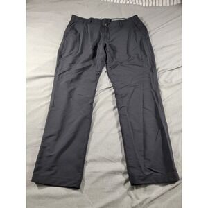 Under‎ Armour Men's 40x32 Black Match Play Stretch Waist Golf Pants Straight Leg